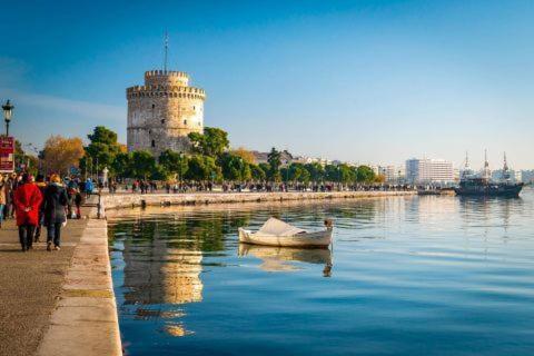 Happiness Studio With Terrace. Thessalonique Extérieur photo
